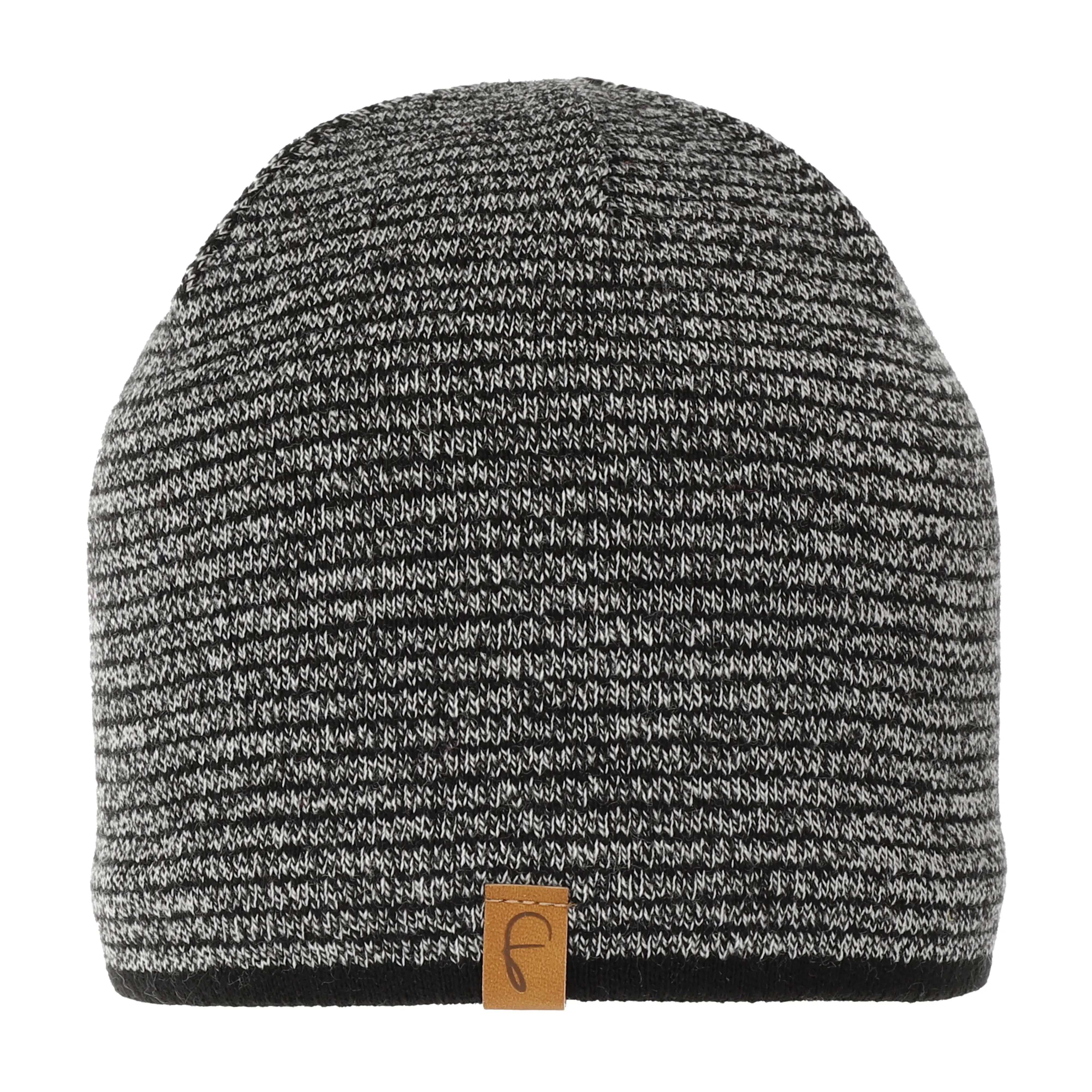 Herr Basic Beanie Gestreift