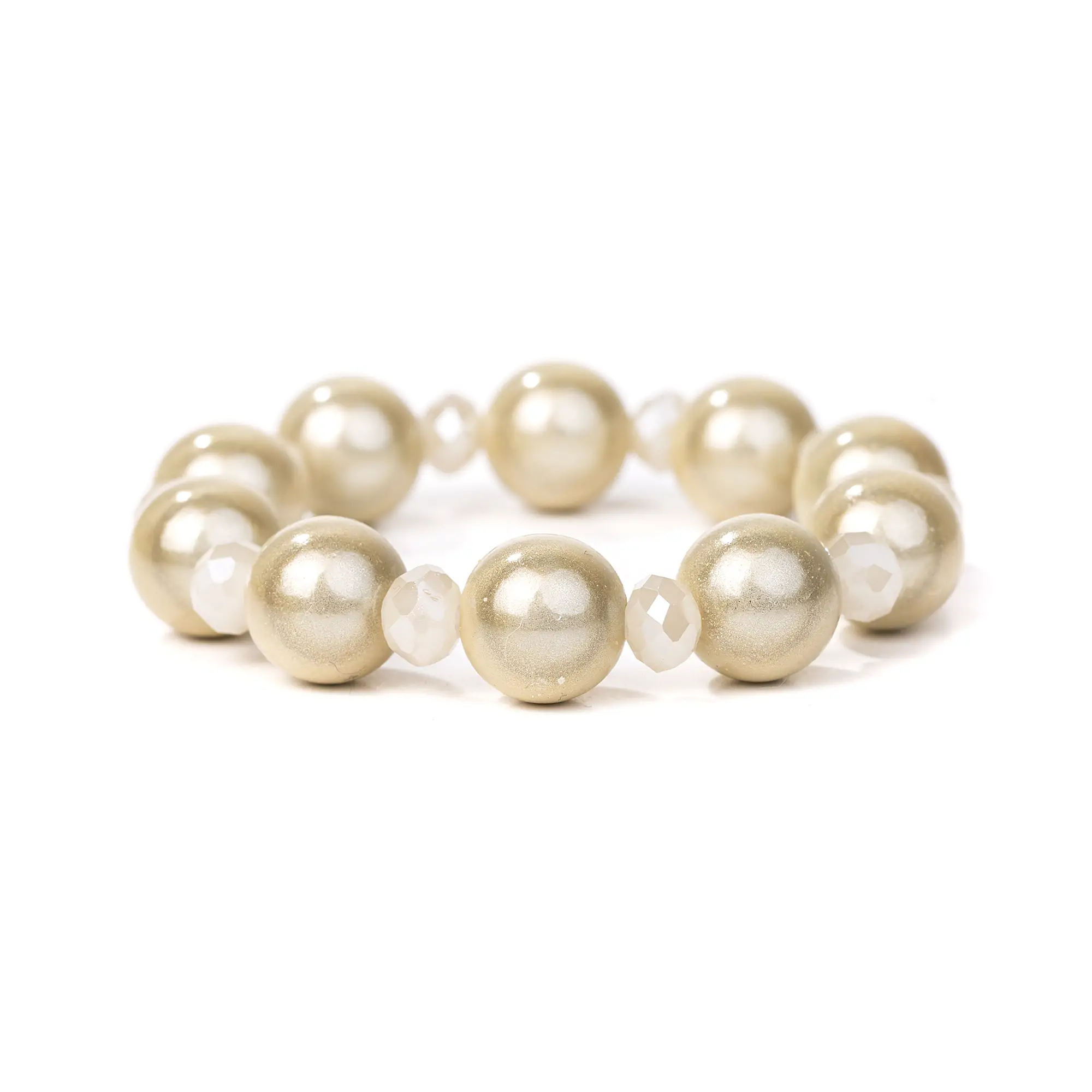 Magic Pearl Armband mit Kristallkugel