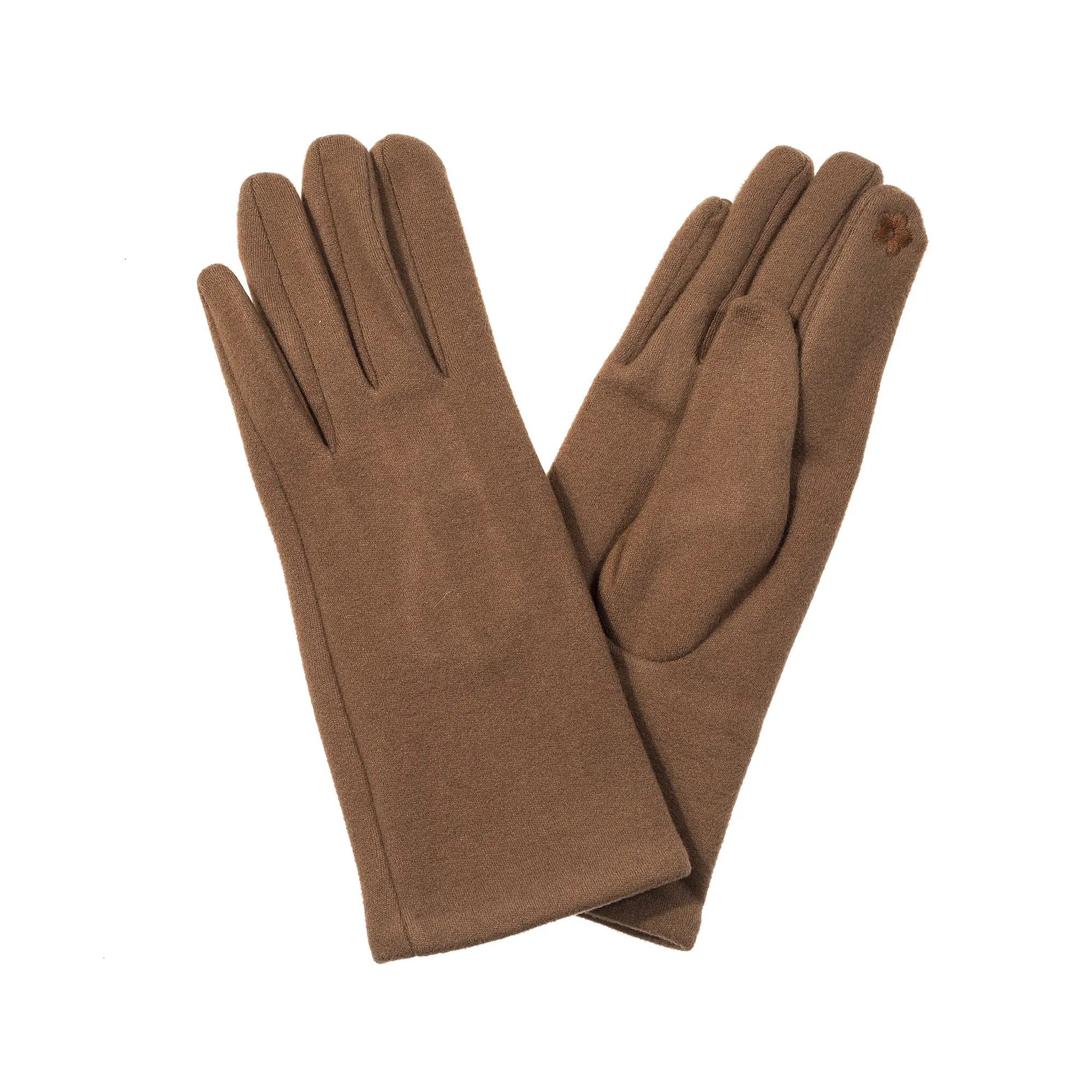 Damen Handschuhe Fleece Uni