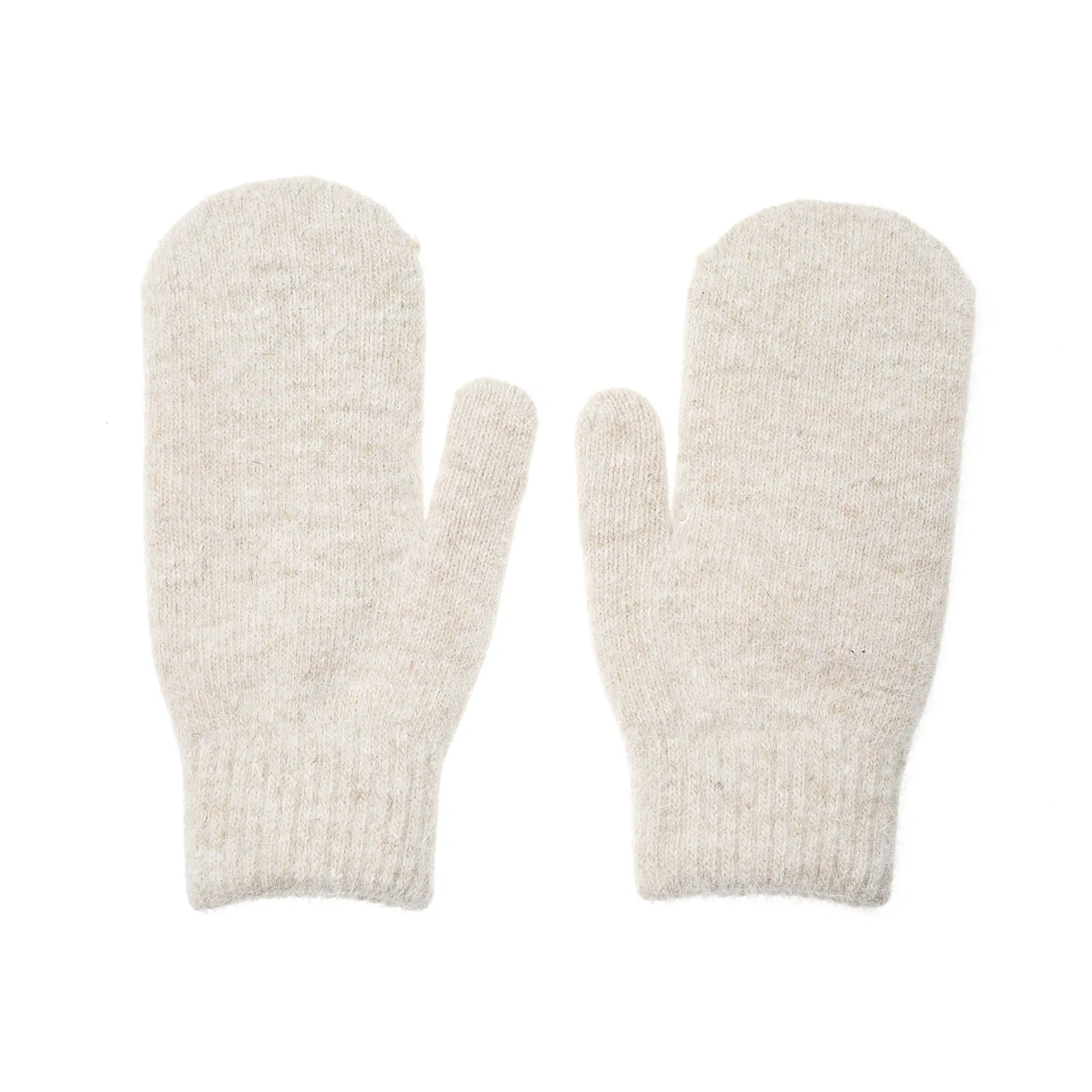 Fäustlinge Angora Uni
