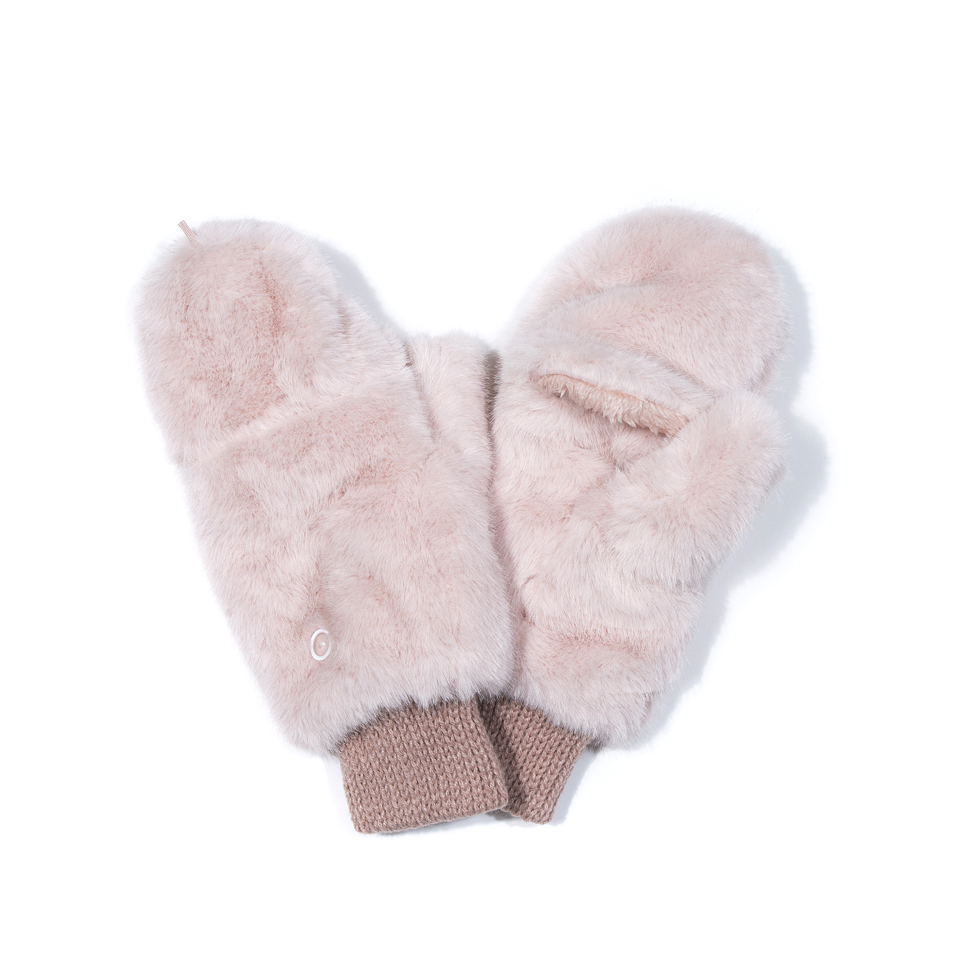 Halbfinger Fäustlinge Fur