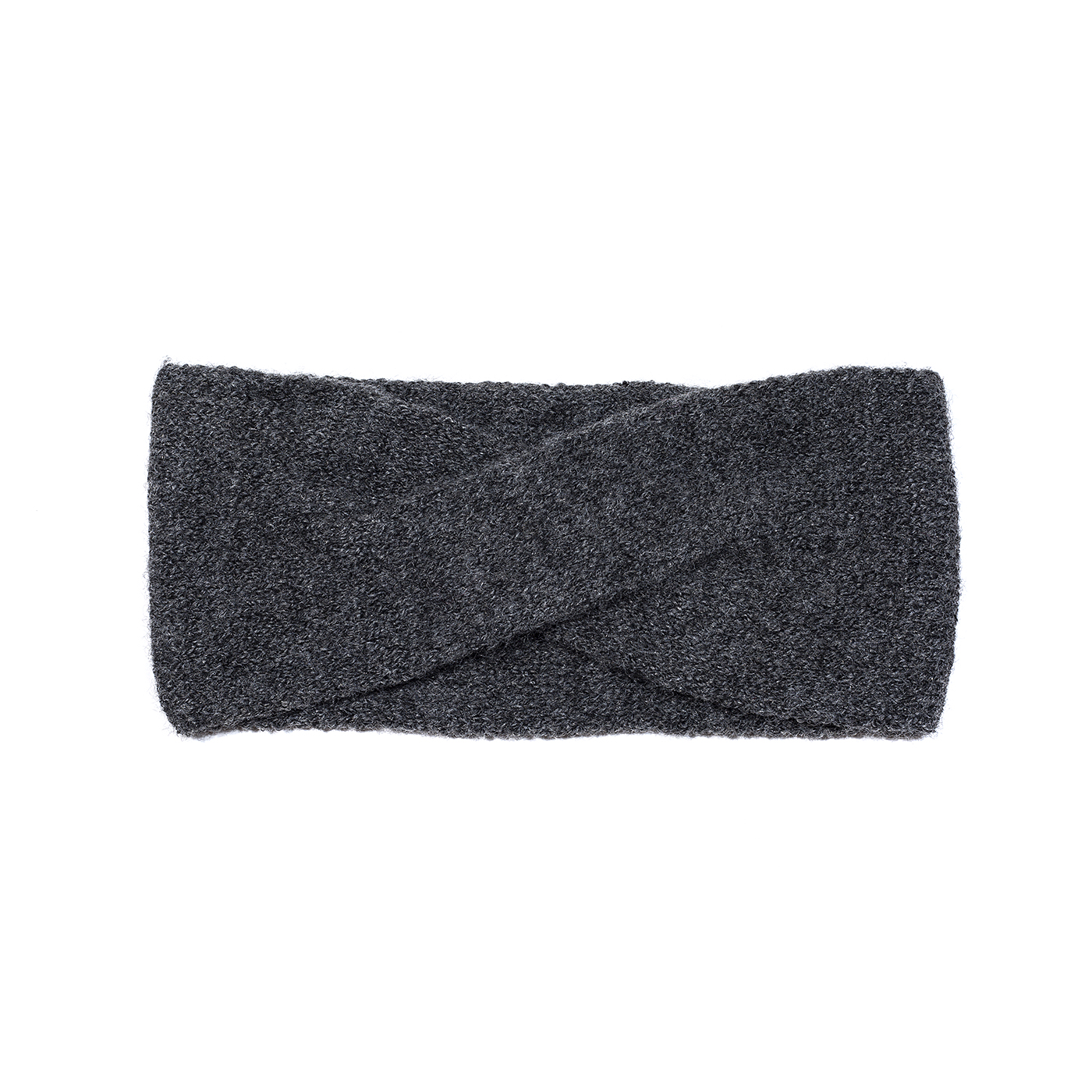 Stirnband Uni Knotenmuster