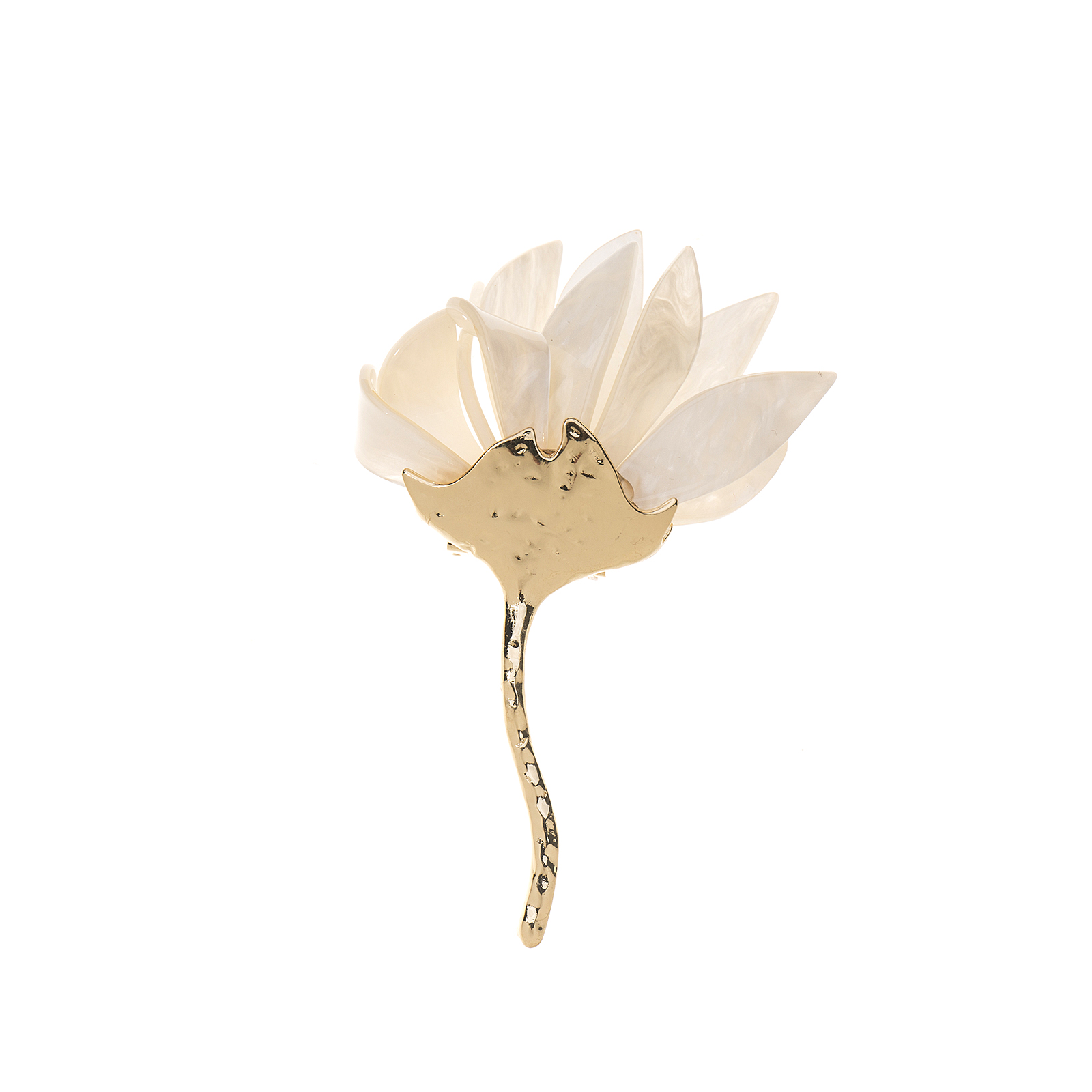 Brosche Lotusblume