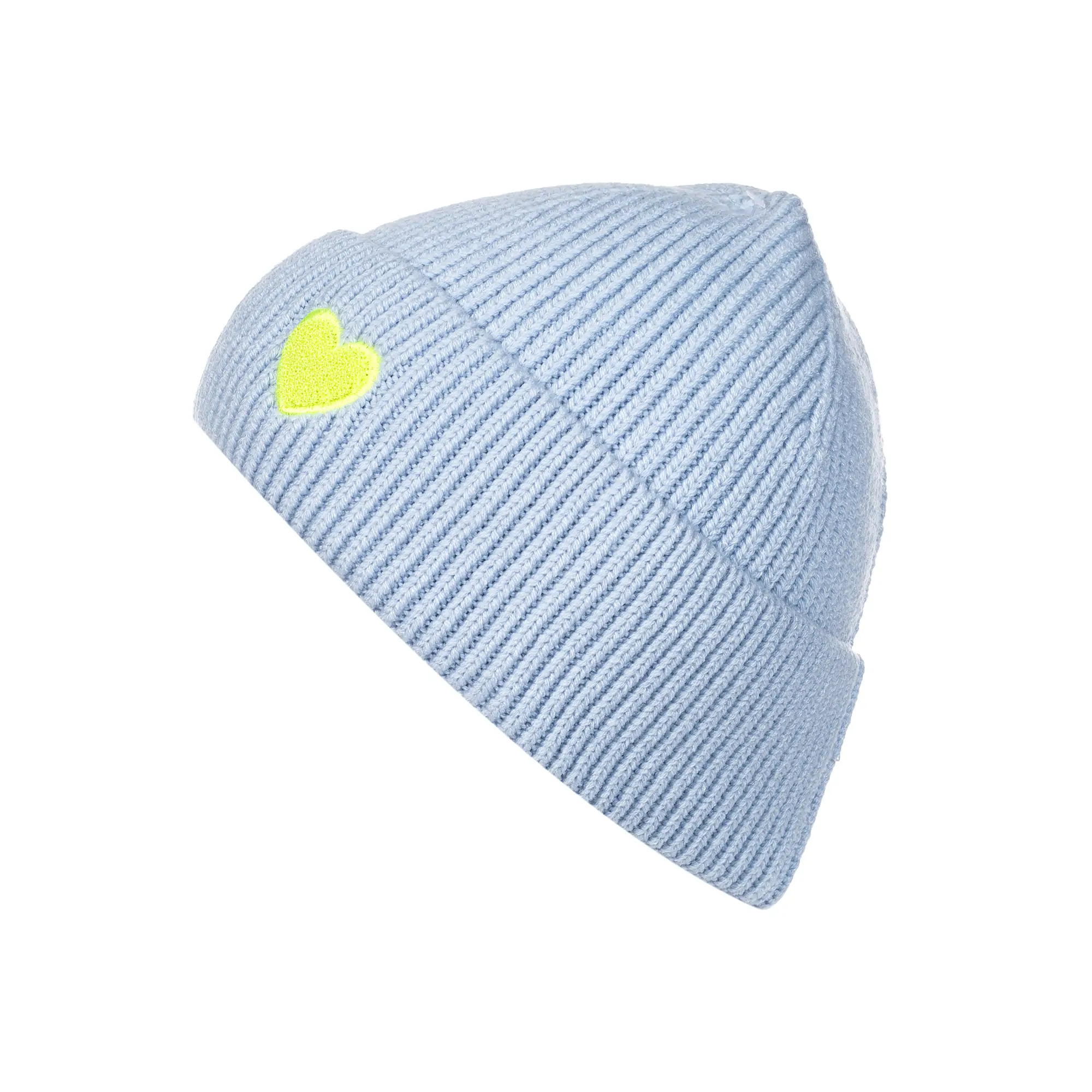 Beanie Strick Herz