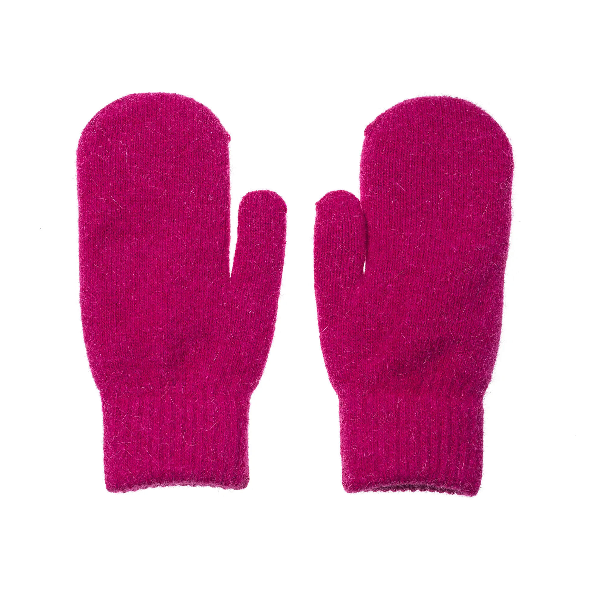 Fäustlinge Angora Uni