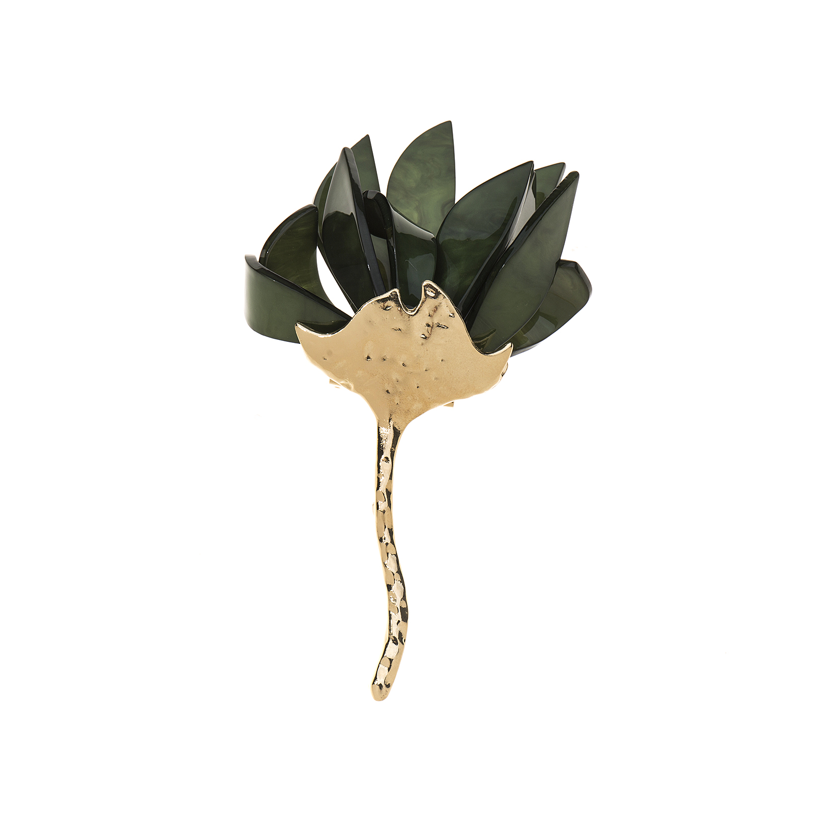 Brosche Lotusblume