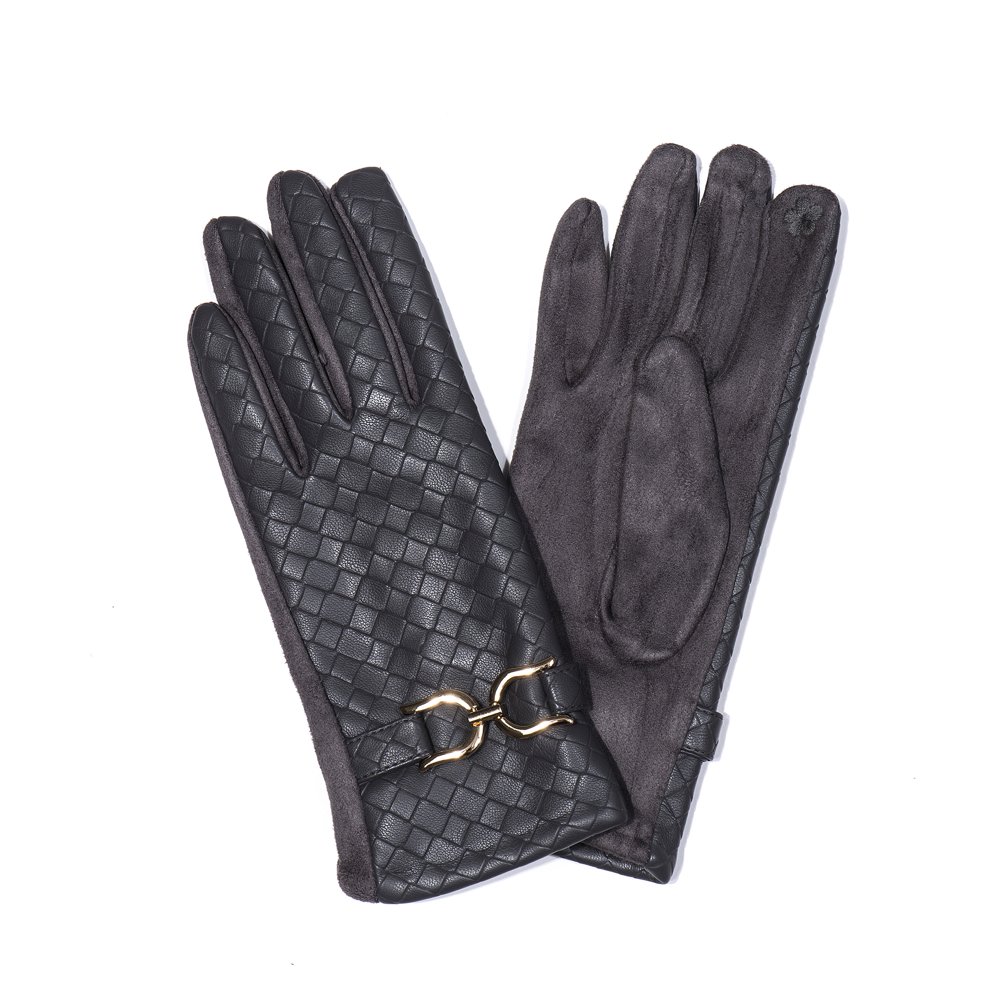 Handschuhe Flechtmuster
