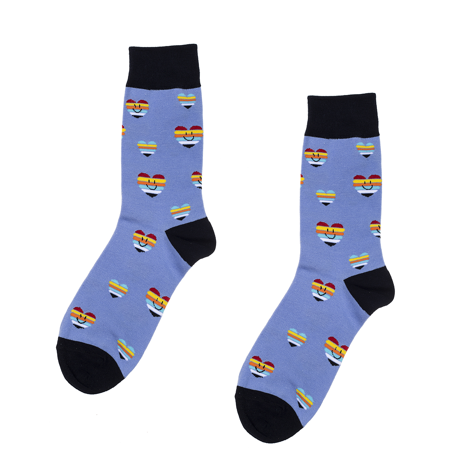Socken Unisex Rainbow Hearts