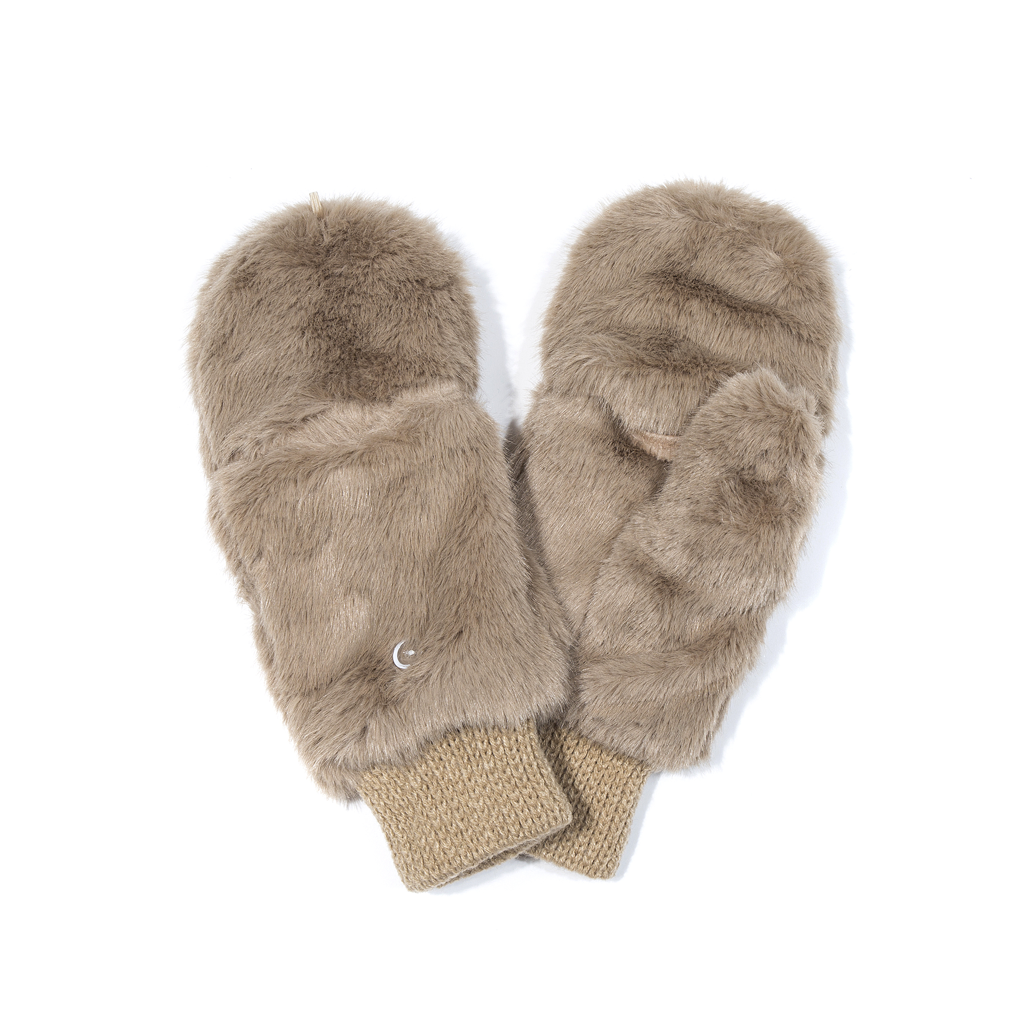 Halbfinger Fäustlinge Fur
