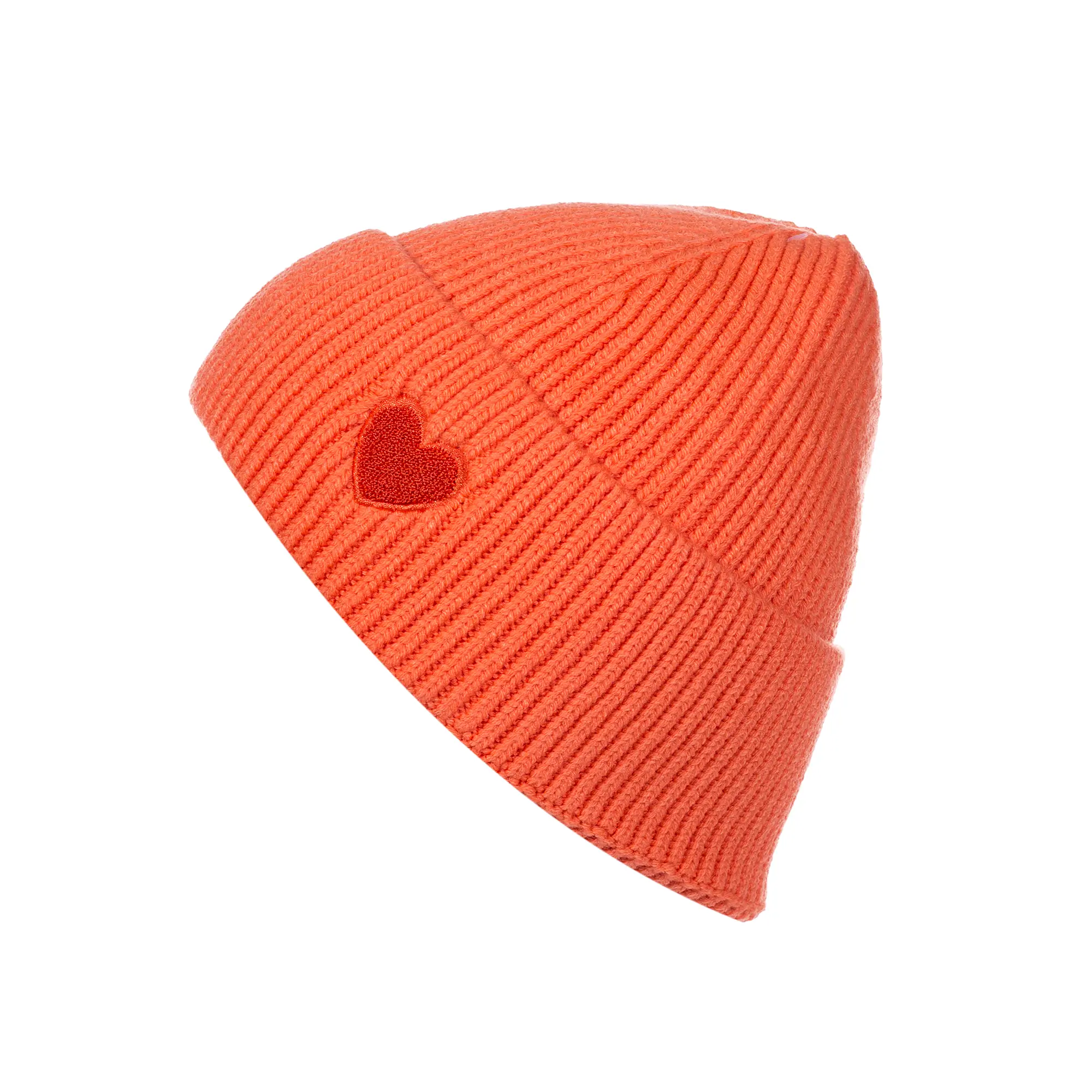 Beanie Strick Herz