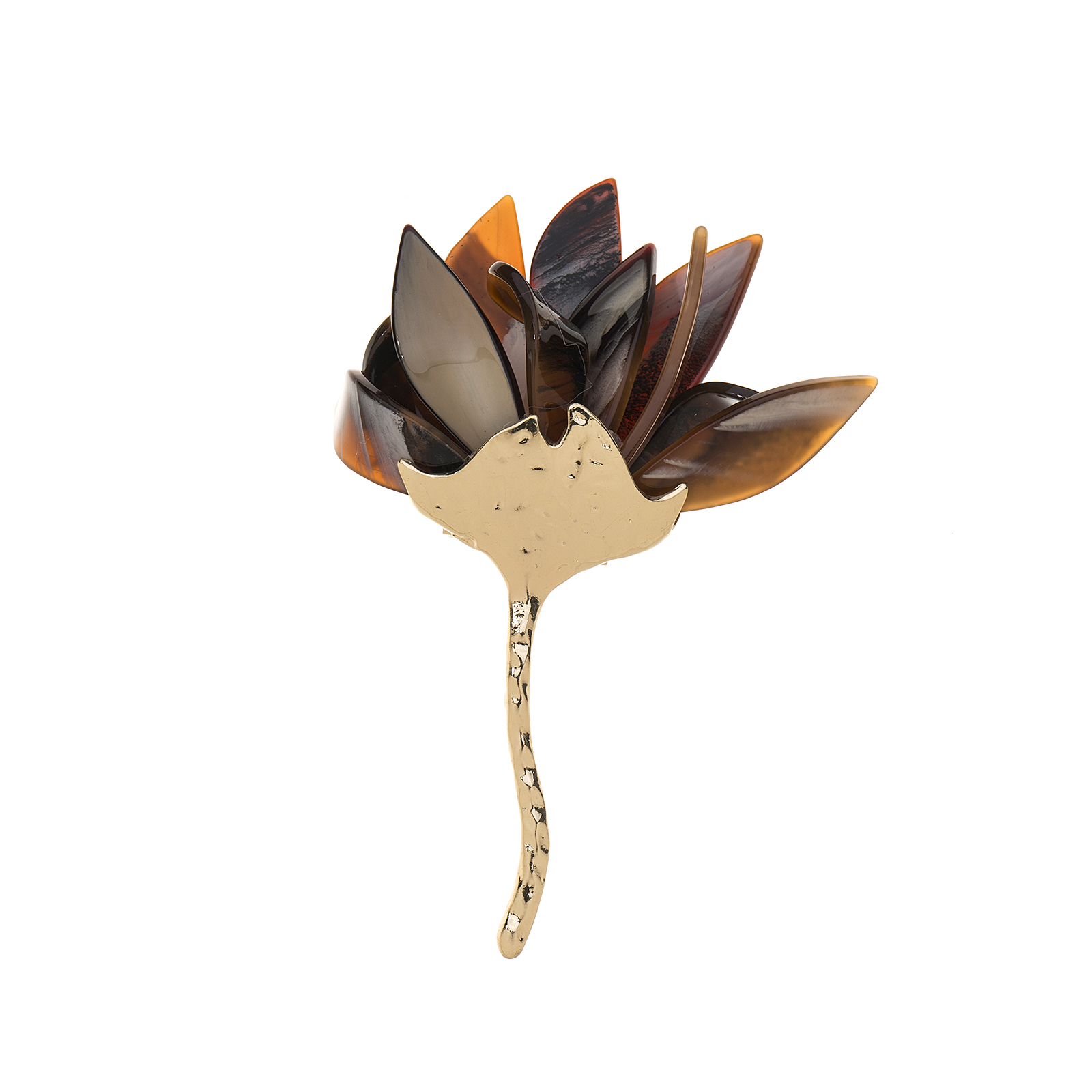 Brosche Lotusblume