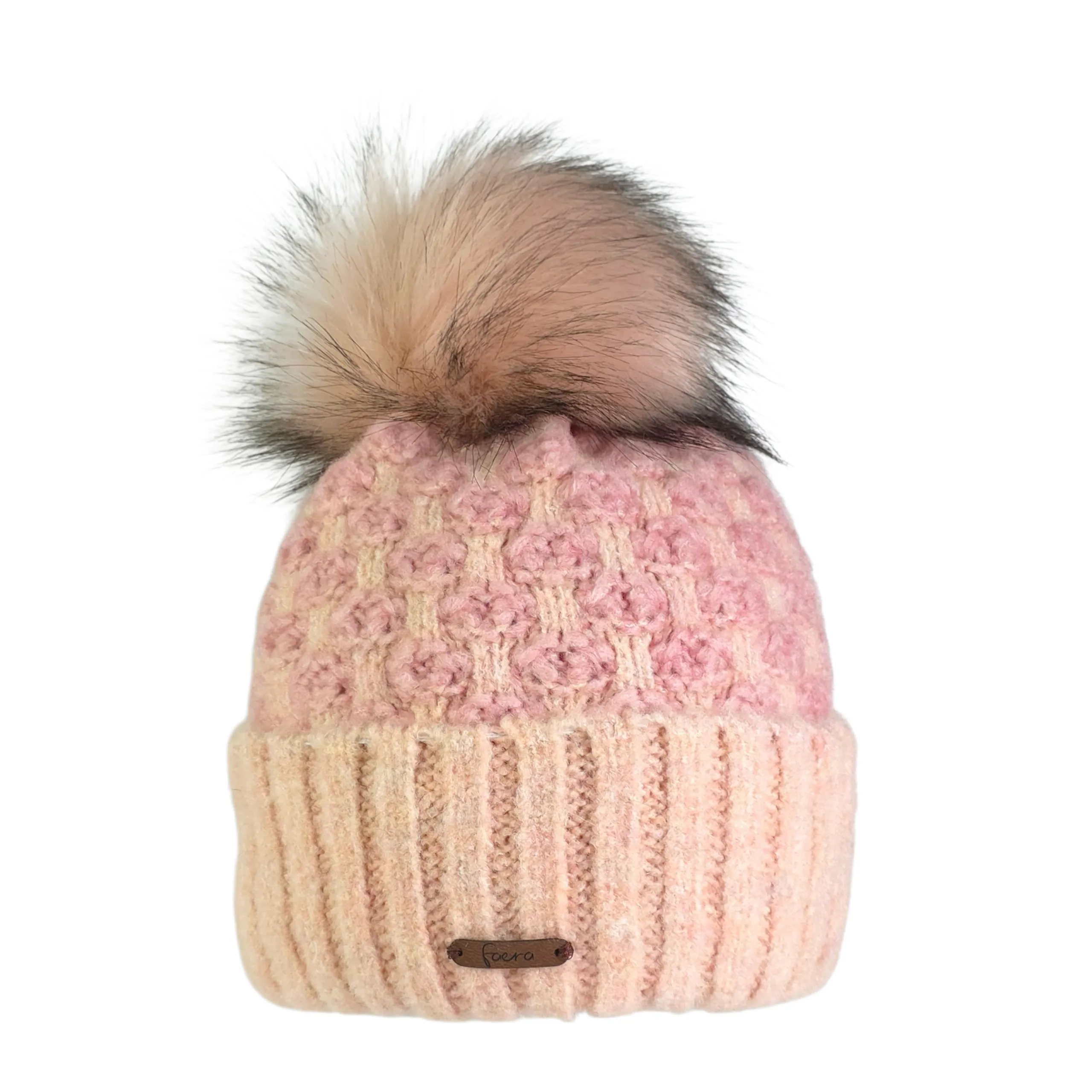 Damen Bommelmützen Blumen